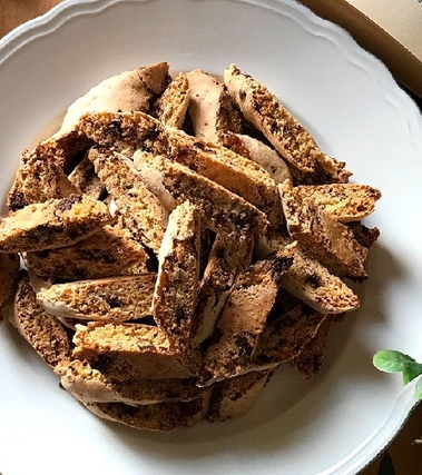 Cantucci di prato al cioccolato