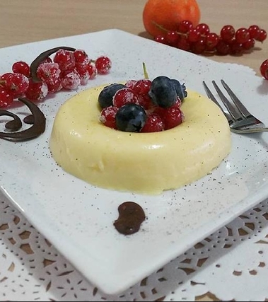 Panna cotta al mandarino