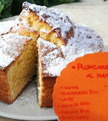 Plumcake al mandarino