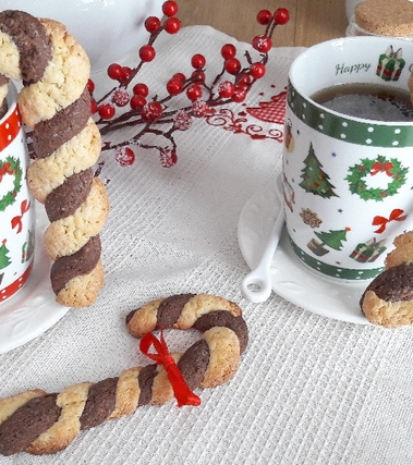 Biscotti bastoncini di natale