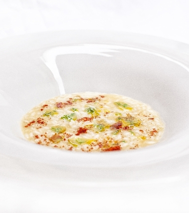 Risotto aglio, olio e peperoncino