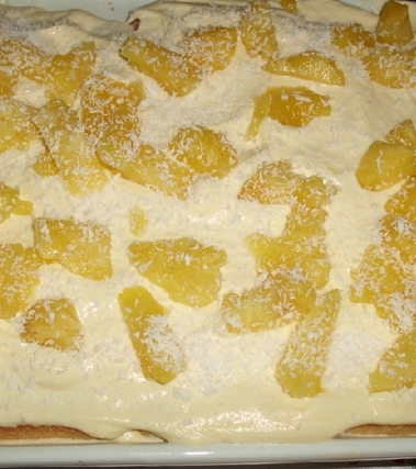 Tiramisù all'ananas