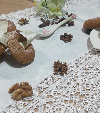 Ciambelline integrali con miele e zenzero