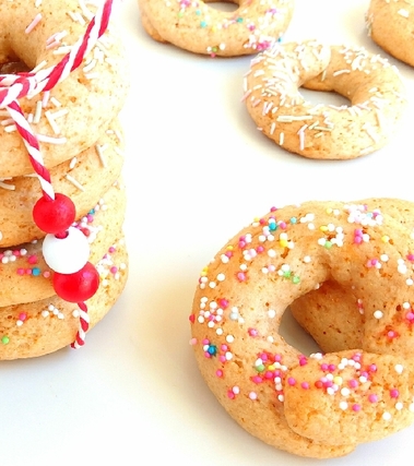 Ciambelline allo yogurt e miele