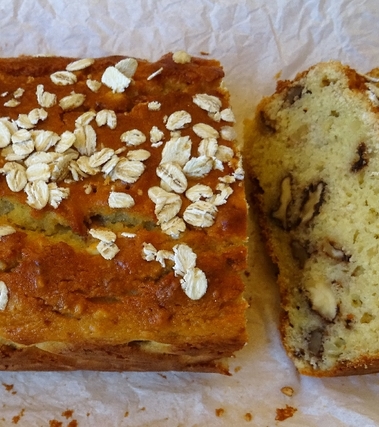 Plumcake avena e noci