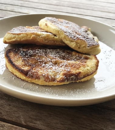 Pancakes soffici al cocco