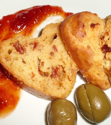 Cuori di muffin al peperoncino cuko