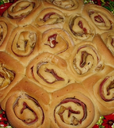 Rosa del deserto con cotto e carciofi