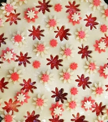 Crostata con marmellata di fragole