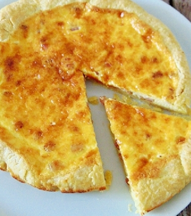 Quiche lorraine torta salata della lorena