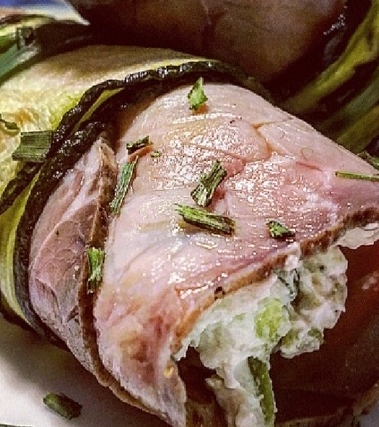 Involtini di roast-beef