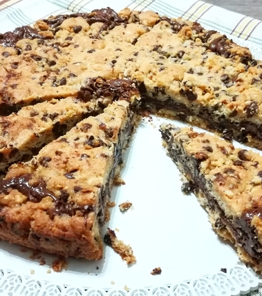 Torta cookies con nutella