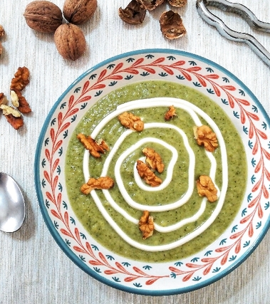 Vellutata di broccoli e carciofi