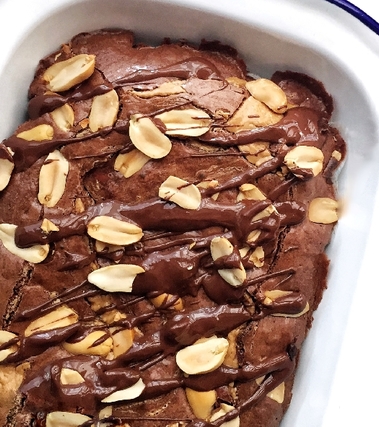 Brownies al cioccolato e burro di arachidi