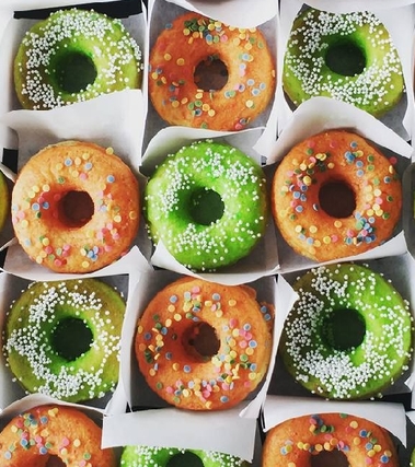 Happy doughnuts al forno