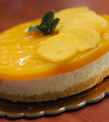 Cheesecake al mango
