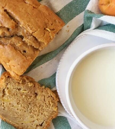 Torta di mele e orzo