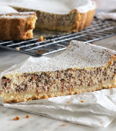 Crostata di ricotta e cioccolato