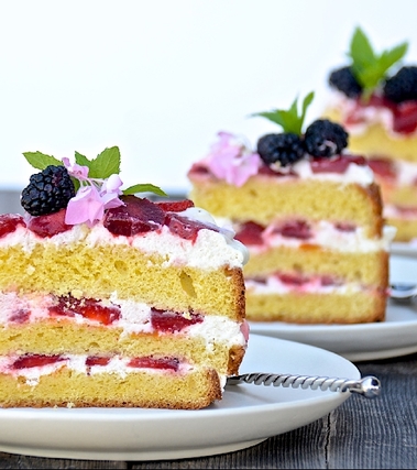 Torta alle fragole