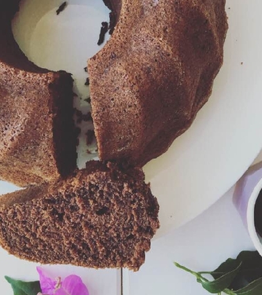 Ciambella morbida alla panna e cacao