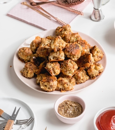 Polpettine di salsiccia al forno