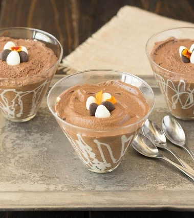 Mousse al cioccolato e caffè