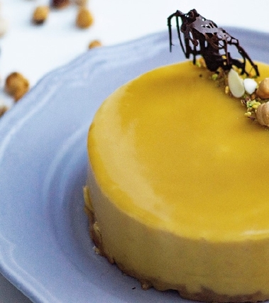 Mousse alla nocciola e pistacchio