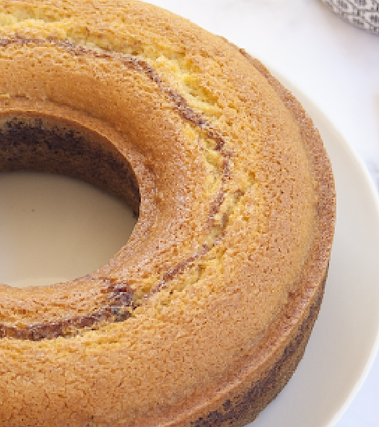 Ciambella al cacao e al latte senza burro