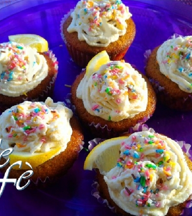 Cupcakes delicati al limone