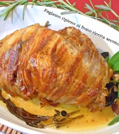 Fagiano ripieno al forno ricetta secondi