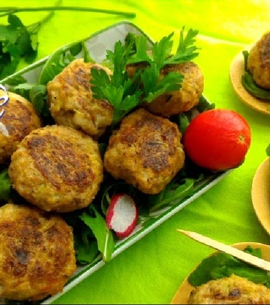 Polpette di cavolfiore con cuore di scamorza