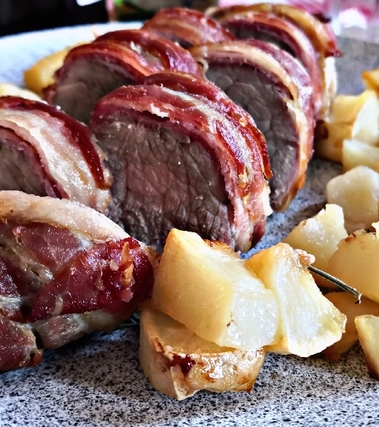 Arrostino di filetto di suino