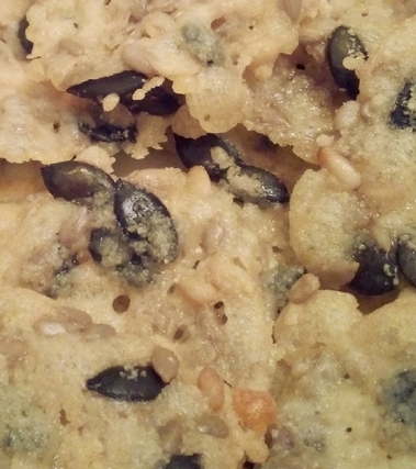 Cialdine di grana e semi