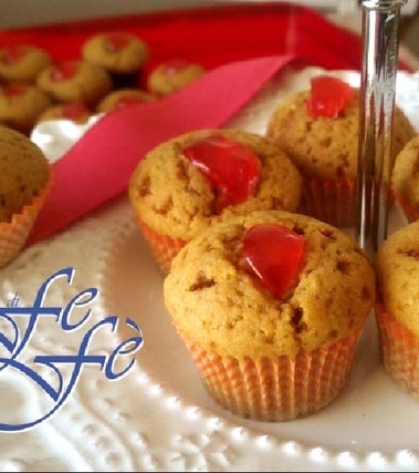 Biscotti della nonna con ciliegie candite