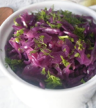Cavolo rosso all'aceto balsamico