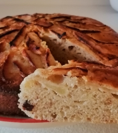 Torta di mele senza burro