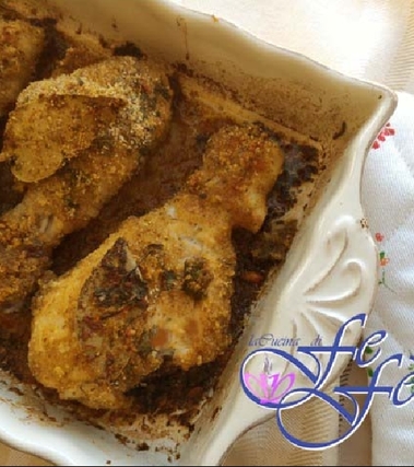 Fusi di pollo marinati