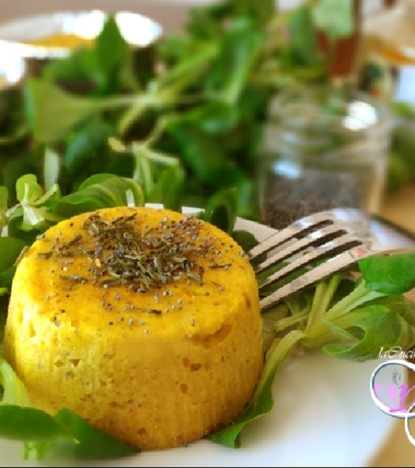 Flan di lenticchie rosse