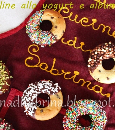 Ciambelline allo yogurt e albumi