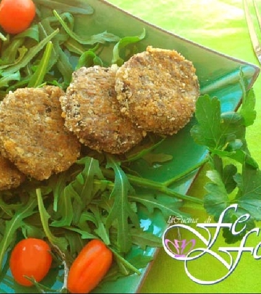 Polpette di radicchio e ricotta al forno