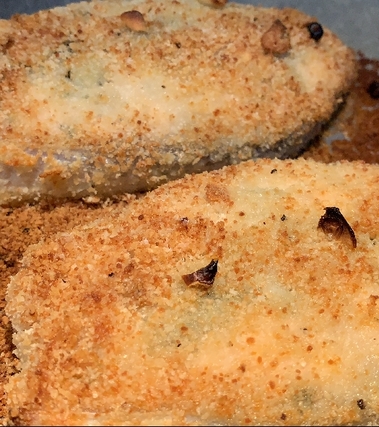 Salmone croccante al forno