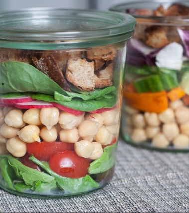 Insalatone in barattolo