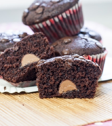 Muffin al cacao...senza