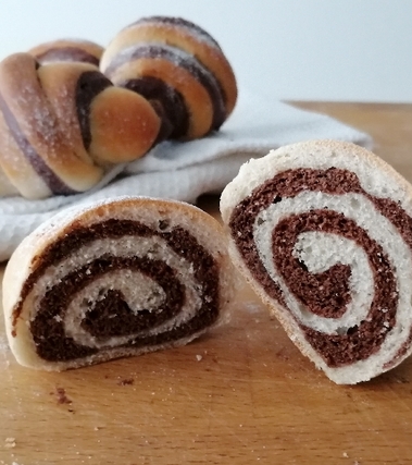 Cornetti brioche vegani due gusti