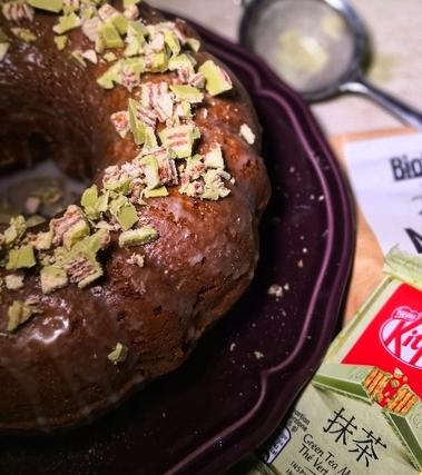 Torta al té matcha e yogurt greco