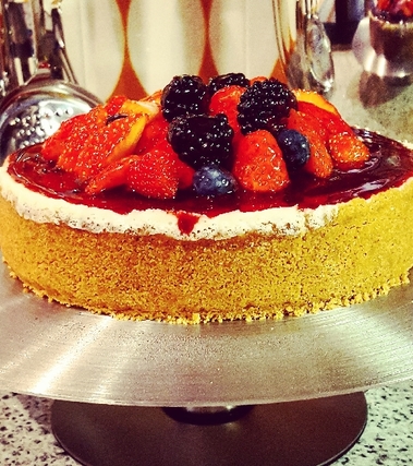Cheesecake ai frutti rossi