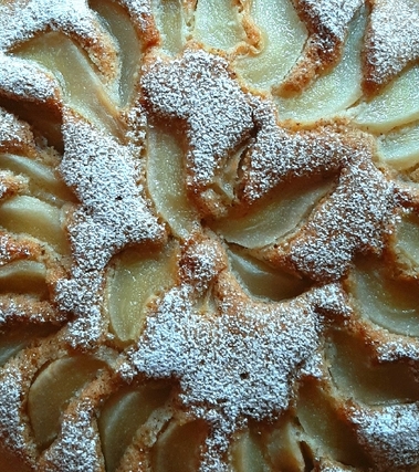 Torta grano saraceno e pere