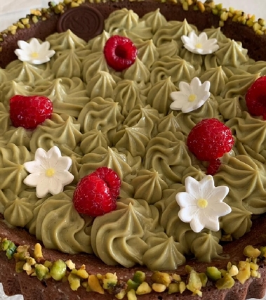 Crostata morbida al pistacchio