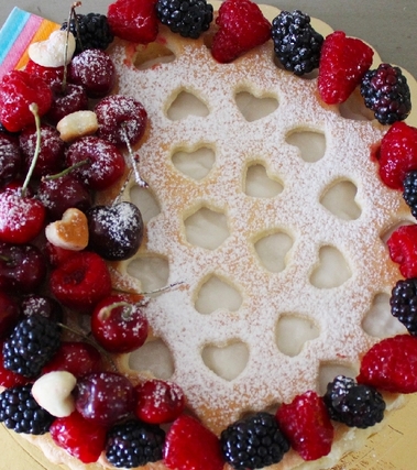 Frolla morbida allo yogurt e crema al cocco