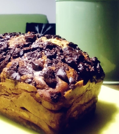 Plum-cake alla banana con farina di riso